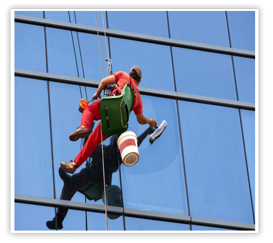 Commercial window cleaning